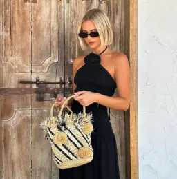 The Wolf Gang Siesta Maxi Dress Black Size XS / AU 6 for rent on The Volte - image 7