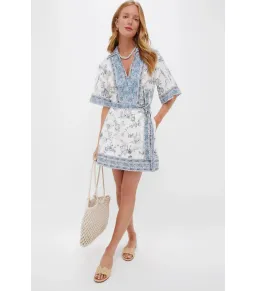 Alemais Casa Mini Dress Print Size AU 6 for rent on The Volte - image 1