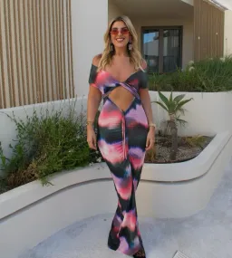 Pfeiffer Maxi Dress Pink Haze Size XS / AU 6  for rent on The Volte - image 4