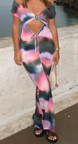 Pfeiffer Maxi Dress Pink Haze Size XS / AU 6  for rent on The Volte - image 5