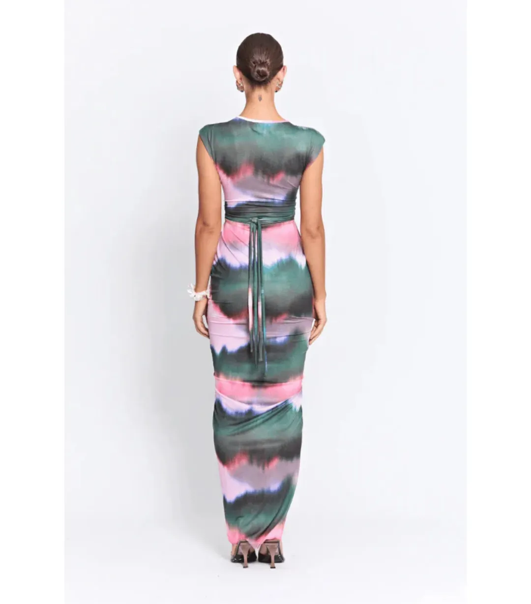 Pfeiffer Maxi Dress Pink Haze Size XS / AU 6  for rent on The Volte - main image