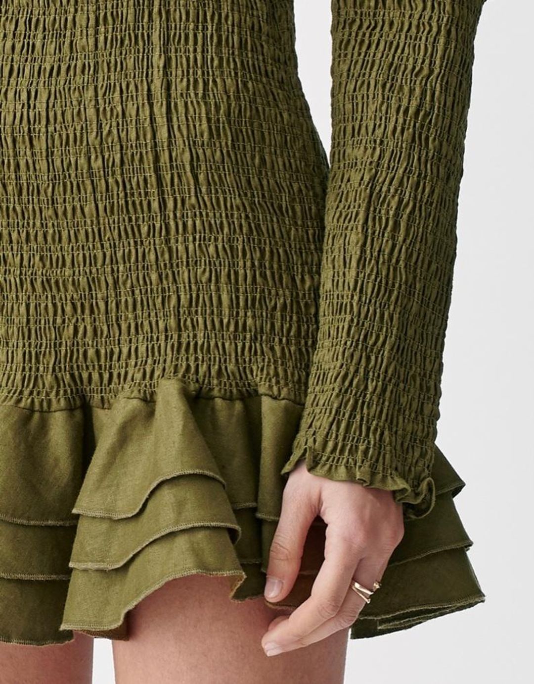 Joslin Studio - Morgan linen mini dress size 6 for rent on The Volte - main image