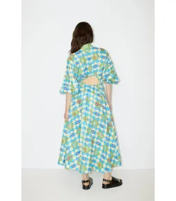 Alemais Lou Twist Front Shirt Dress Multi Size M / AU 10 for rent on The Volte - image 4