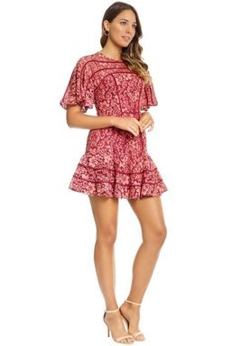 Dreamers Lace Mini Dress for rent on The Volte - image 1