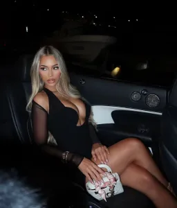 House Of CB Holly Plunge Mini Dress Black Size AU 10 (Regular Cup A-C) for rent on The Volte - image 7