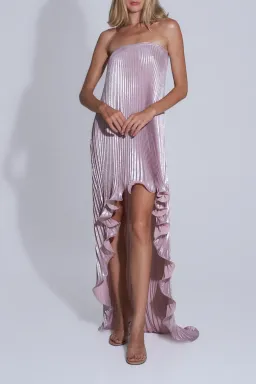 L'Idee Feminite Gown in Dusty Shimmer Size 12 for rent on The Volte - image 1