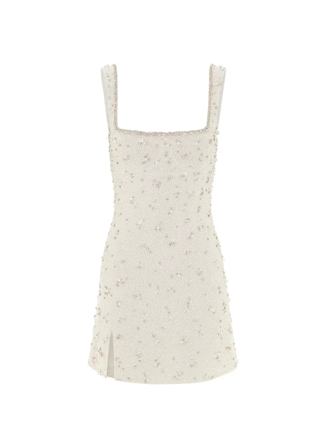 Clio Peppiatt Bridal Crystal Dress Ivory Size M / AU 10 for rent on The Volte - main image