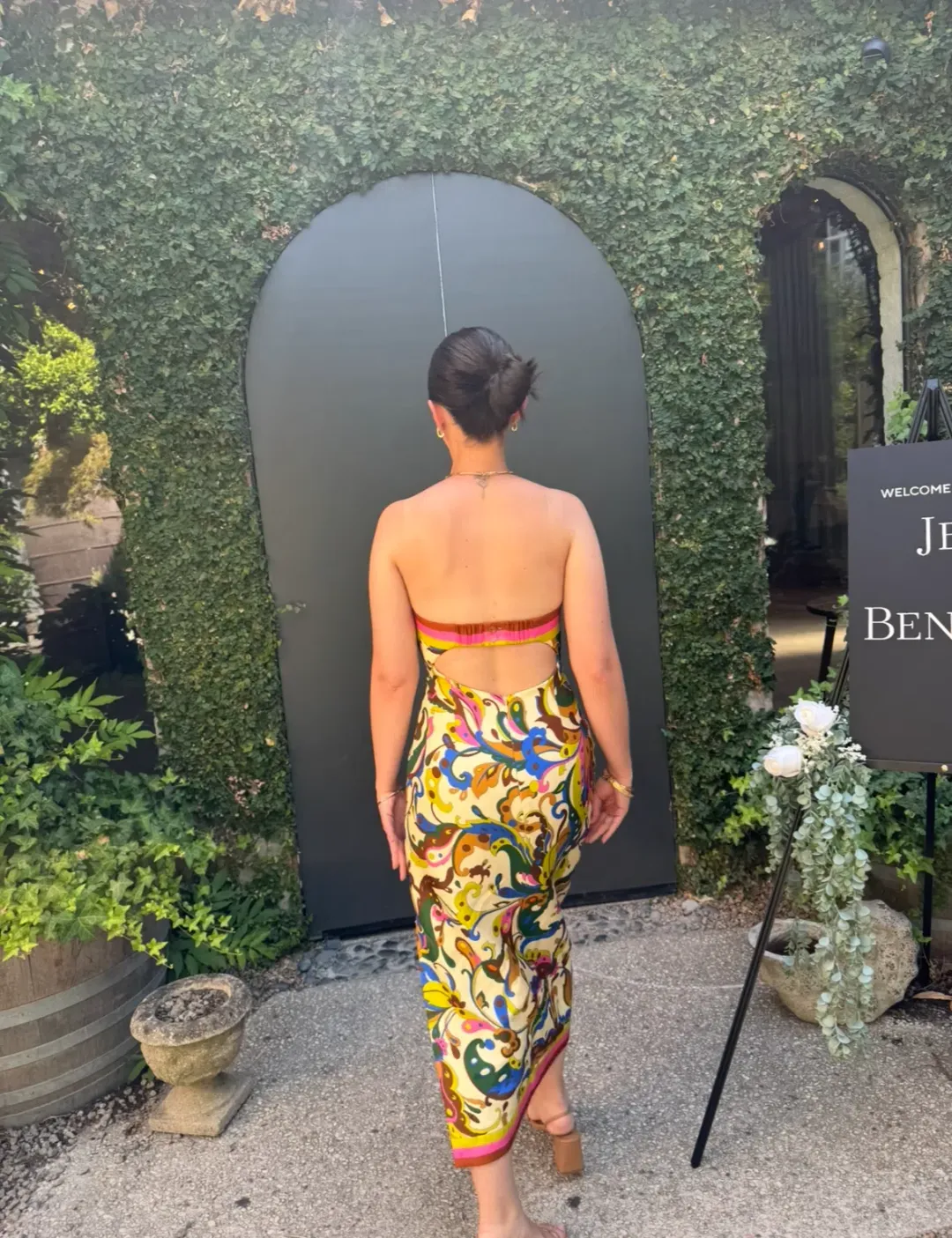 Alemais Ozma Strapless Dress Multi Size AU 6  for rent on The Volte - main image