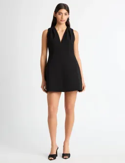 Sheike Darla Mini Dress in Black Size 8 for rent on The Volte - image 1