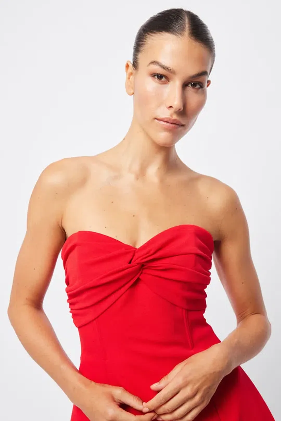 Mossman Bitter Mini Dress Red Size 12 for rent on The Volte - main image