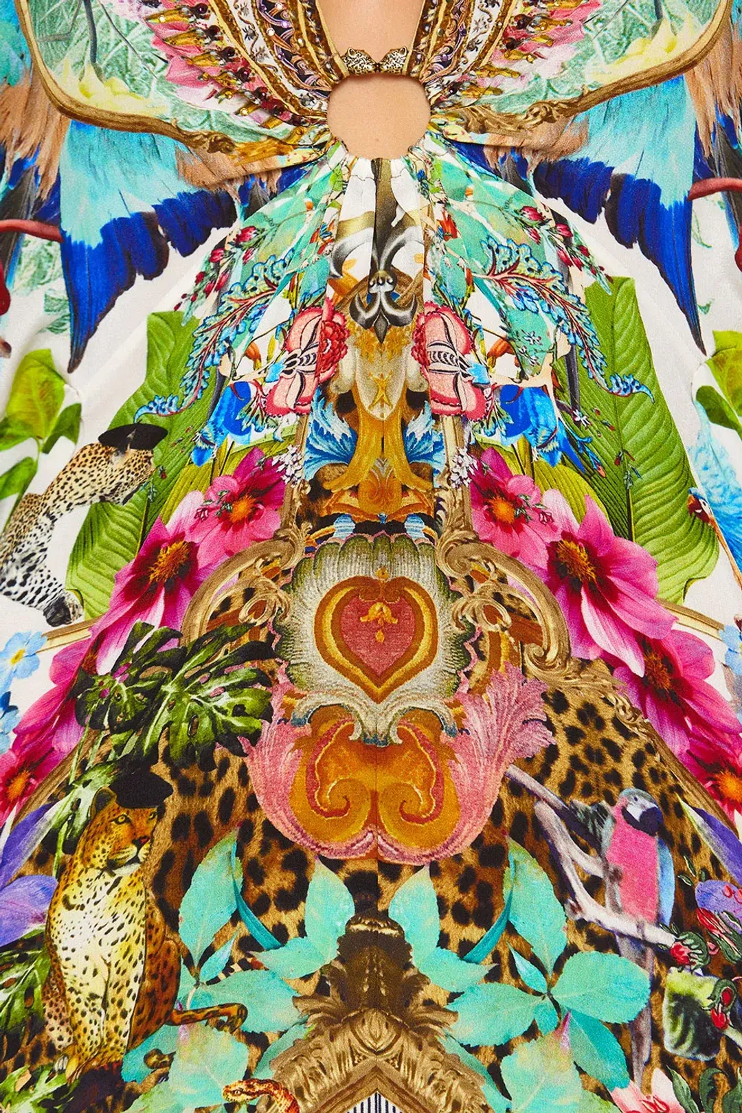 Camilla Champagne Coast Short Kaftan One Size  for rent on The Volte - main image