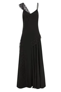 Aje Spirit Lace Maxi Dress Black Size 6  for rent on The Volte - image 4