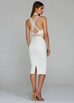 Eliya The Label Leanna Dress White Size 8 for rent on The Volte - image 2