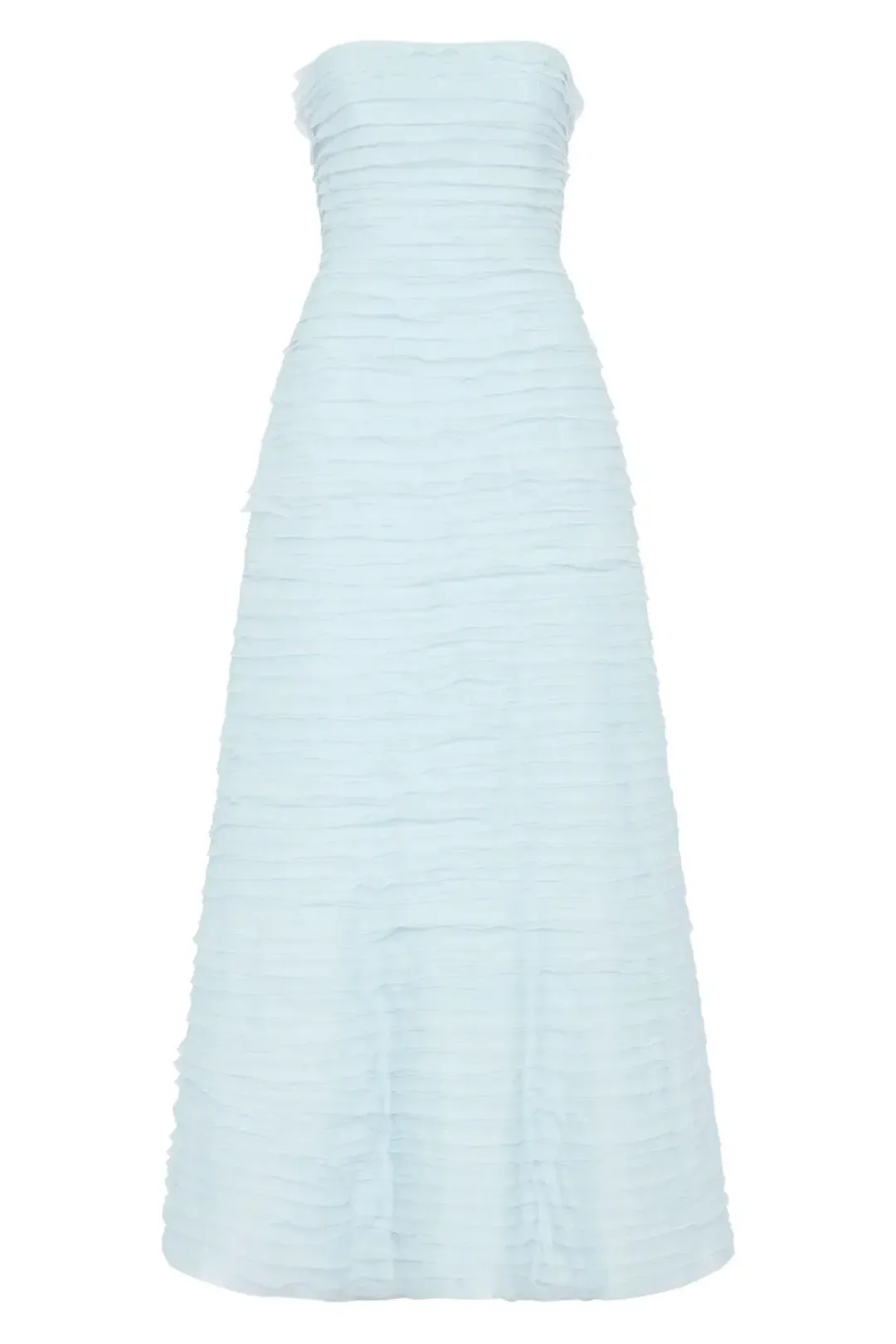 Aje Soundscape Maxi Dress Sea Breeze Size 6 for rent on The Volte - main image