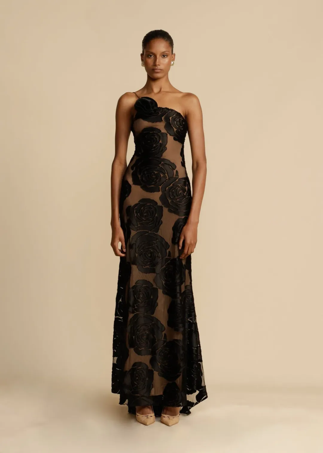Arcina Ori Marcella Dress Black Size 6 for rent on The Volte - main image