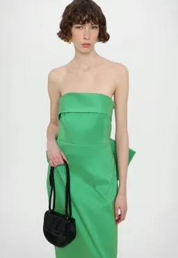 Rachel Gilbert Birdie Bow Dress in Green Size 2 / 10 AU for rent on The Volte - image 4