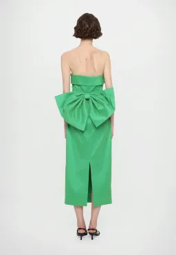 Rachel Gilbert Birdie Bow Dress in Green Size 2 / 10 AU for rent on The Volte - image 3