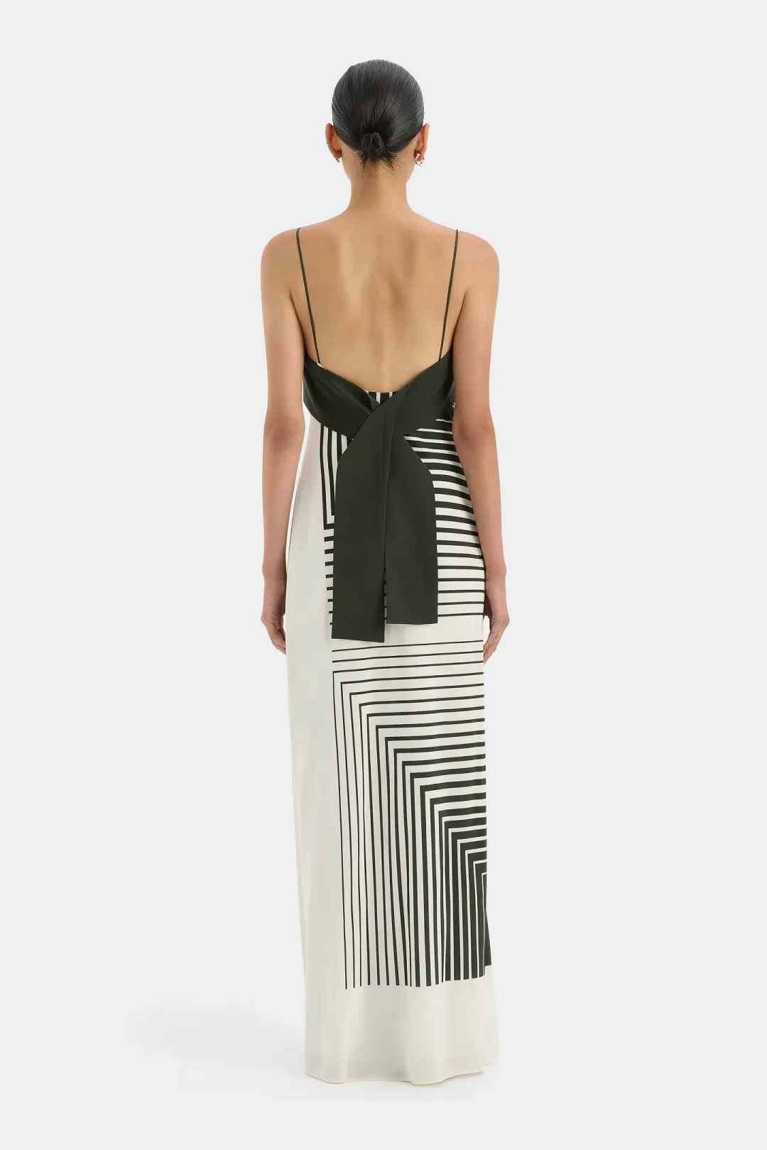 Sir the Label Leilana Slip Dress Garden Stripe Size 3 / AU 12 for rent on The Volte - main image