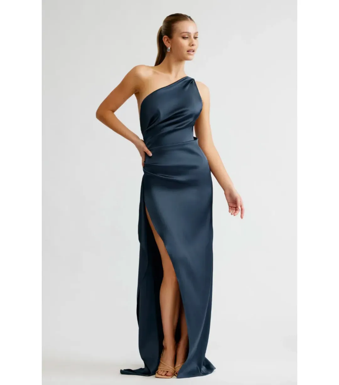 Lexi Samira Dress Orion Blue Size AU 10   for rent on The Volte - main image