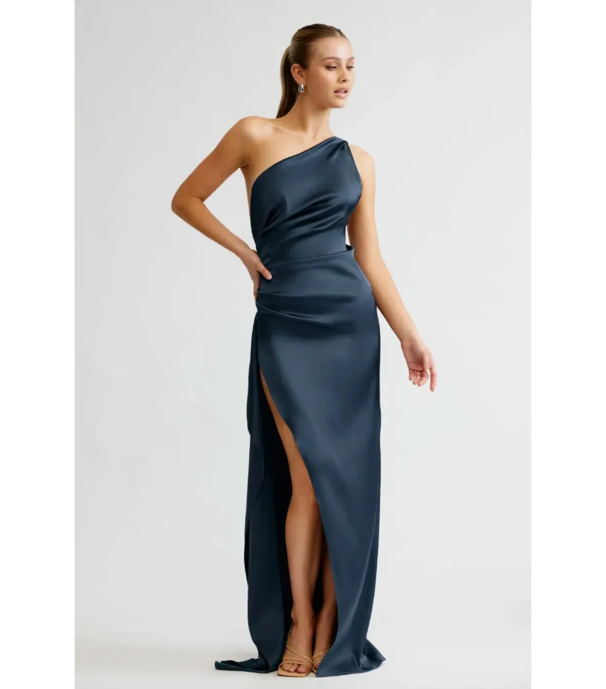 Lexi Samira Dress Orion Blue Size AU 10   for rent on The Volte - main image