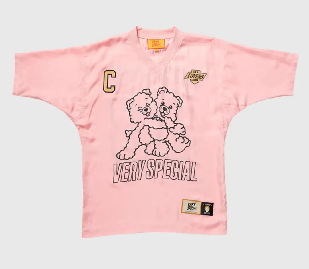 Very Special Lovers League Jersey Pink Size AU 10  for rent on The Volte - main image