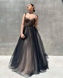 Gossip Gowns Emily Gown Black Size AU 4 for rent on The Volte - image 5