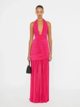 Christopher Esber Orion Gown Magenta Pink Size 8 for rent on The Volte - image 1