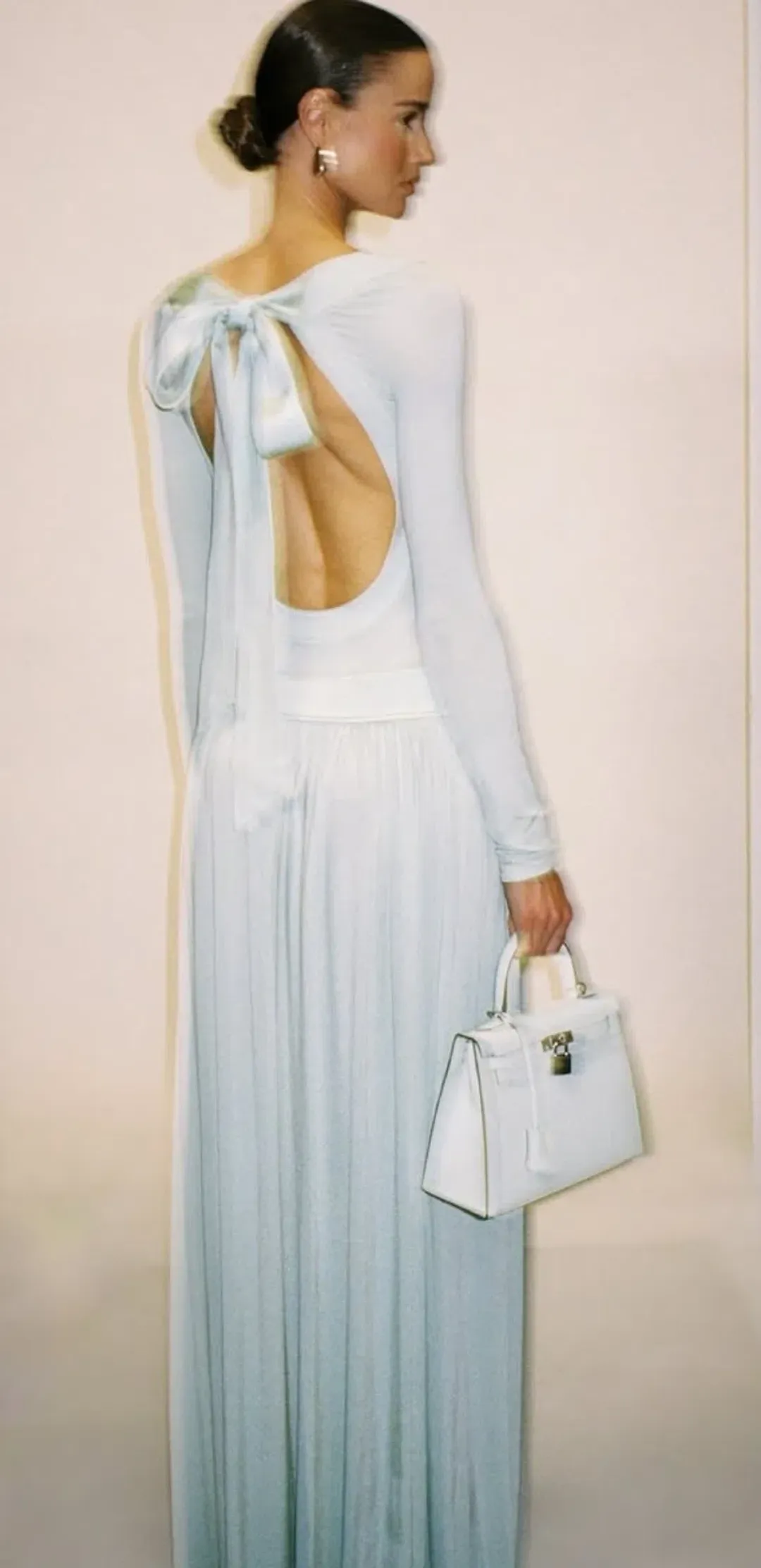 Helsa Aesther Jersey Dress Seafoam Green Size S / AU 8 for rent on The Volte - main image