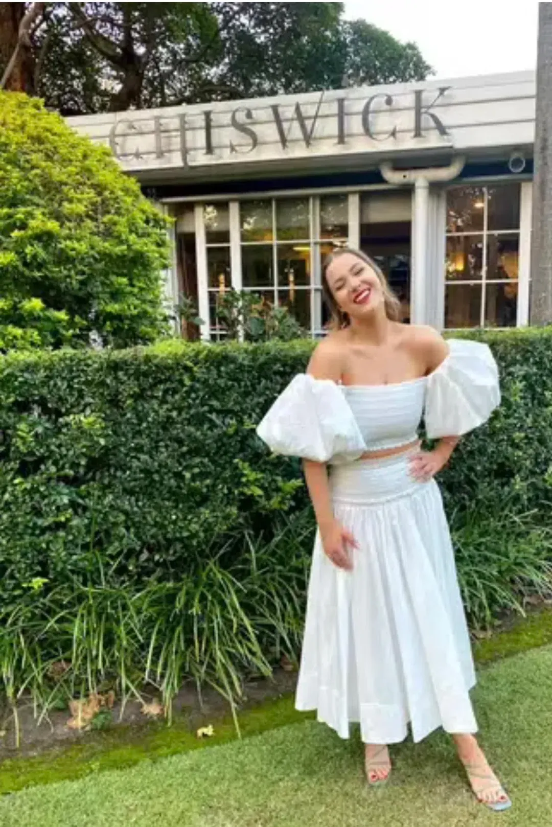 Aje Cascade White Set Size 8 for rent on The Volte - main image