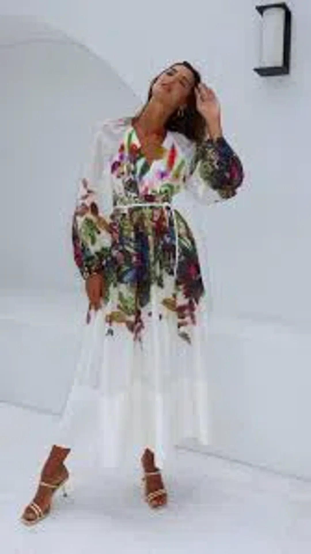 Sheike Impression maxi dress size 18 for rent on The Volte - main image