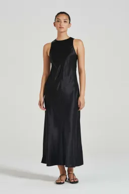 Friends With Frank The Willa Dress Black Size 8 for rent on The Volte - image 1