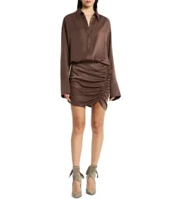 Sass & Bide Sweet Disposition Dresss  Brown Size S/Au 8  for rent on The Volte - image 1
