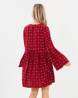 Tigerlily Morisot Dress in Red Size 8 for rent on The Volte - image 2