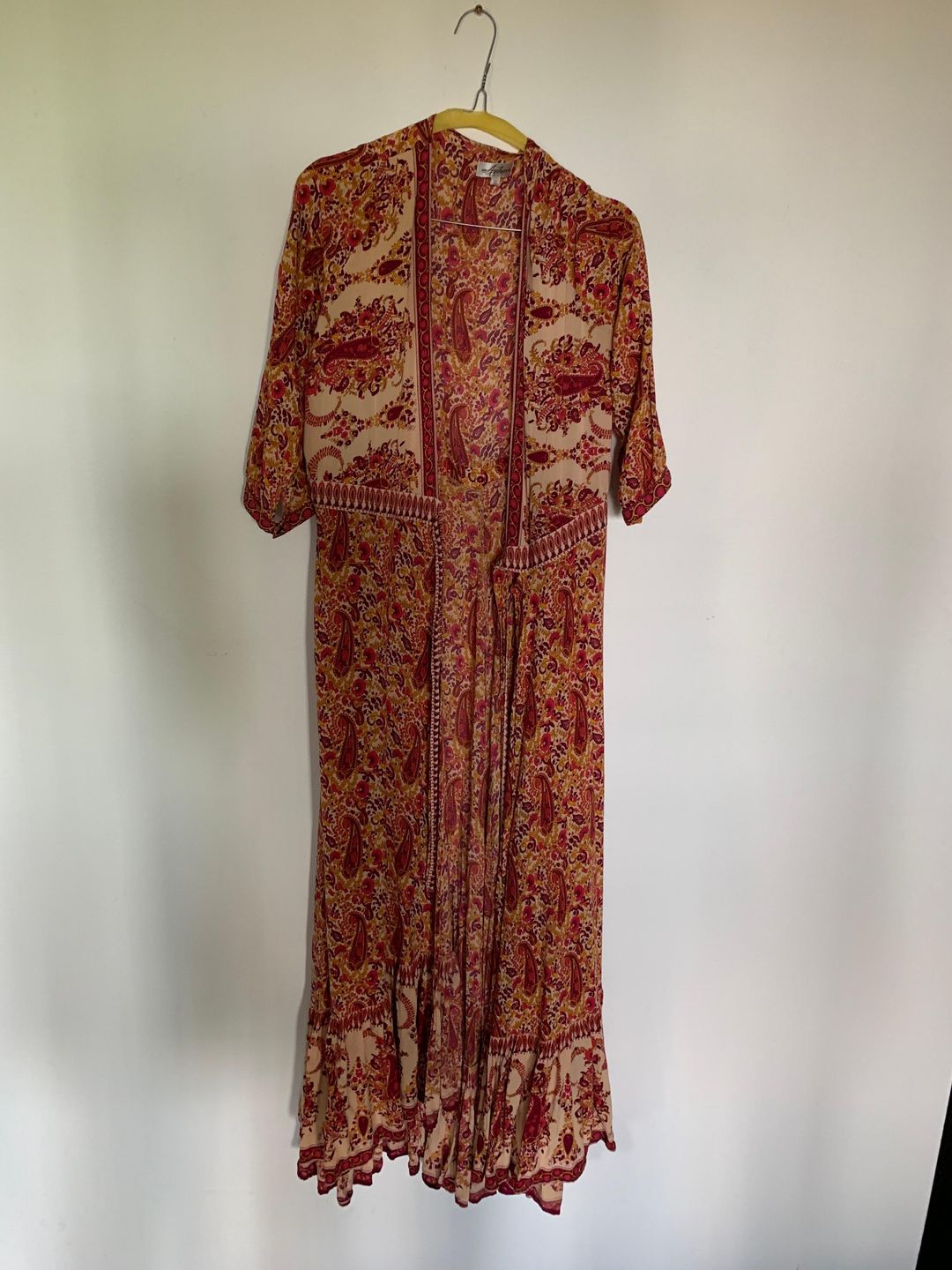Arnhem Wild Magnolia Maxi Dress in Sunset Size 10  for rent on The Volte - main image