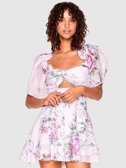 Alice McCall Peony Mini Dress Purple 12 for rent on The Volte - image 1