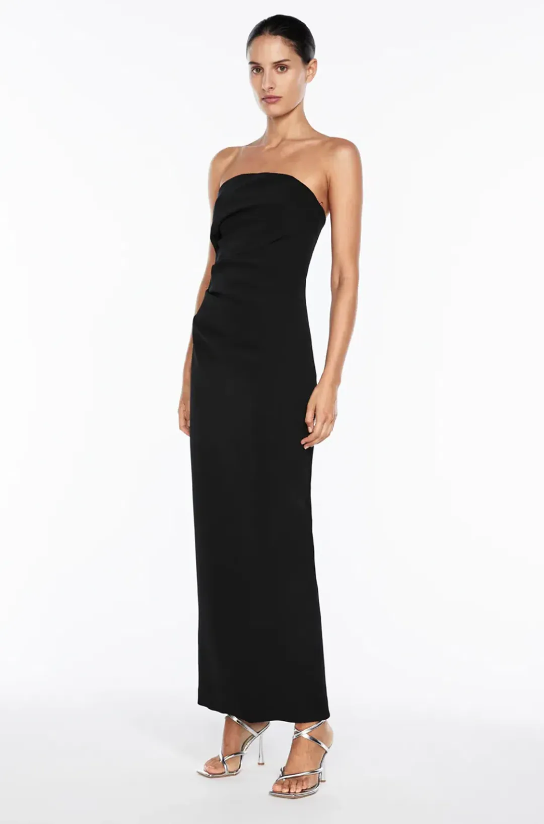 Manning Cartell Fast Forward Strapless Dress Black Size XS / AU 6 for rent on The Volte - main image