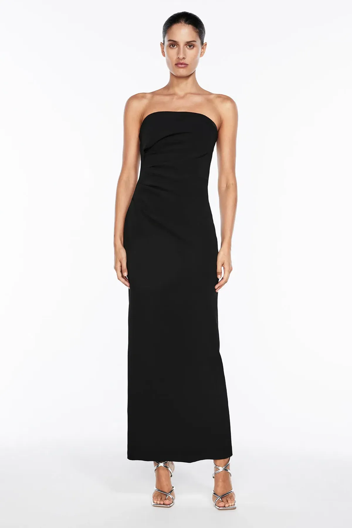 Manning Cartell Fast Forward Strapless Dress Black Size XS / AU 6 for rent on The Volte - main image