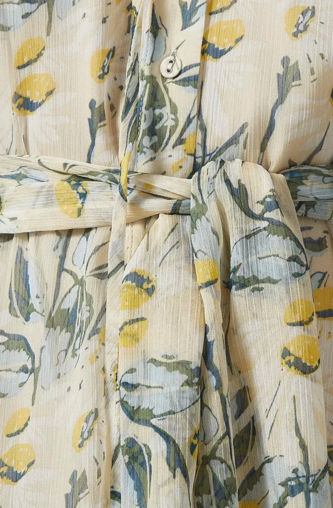 Elliatt Dress Mondrian Waist Tie Maxi Dress Floral Size XL / AU 14 for rent on The Volte - main image