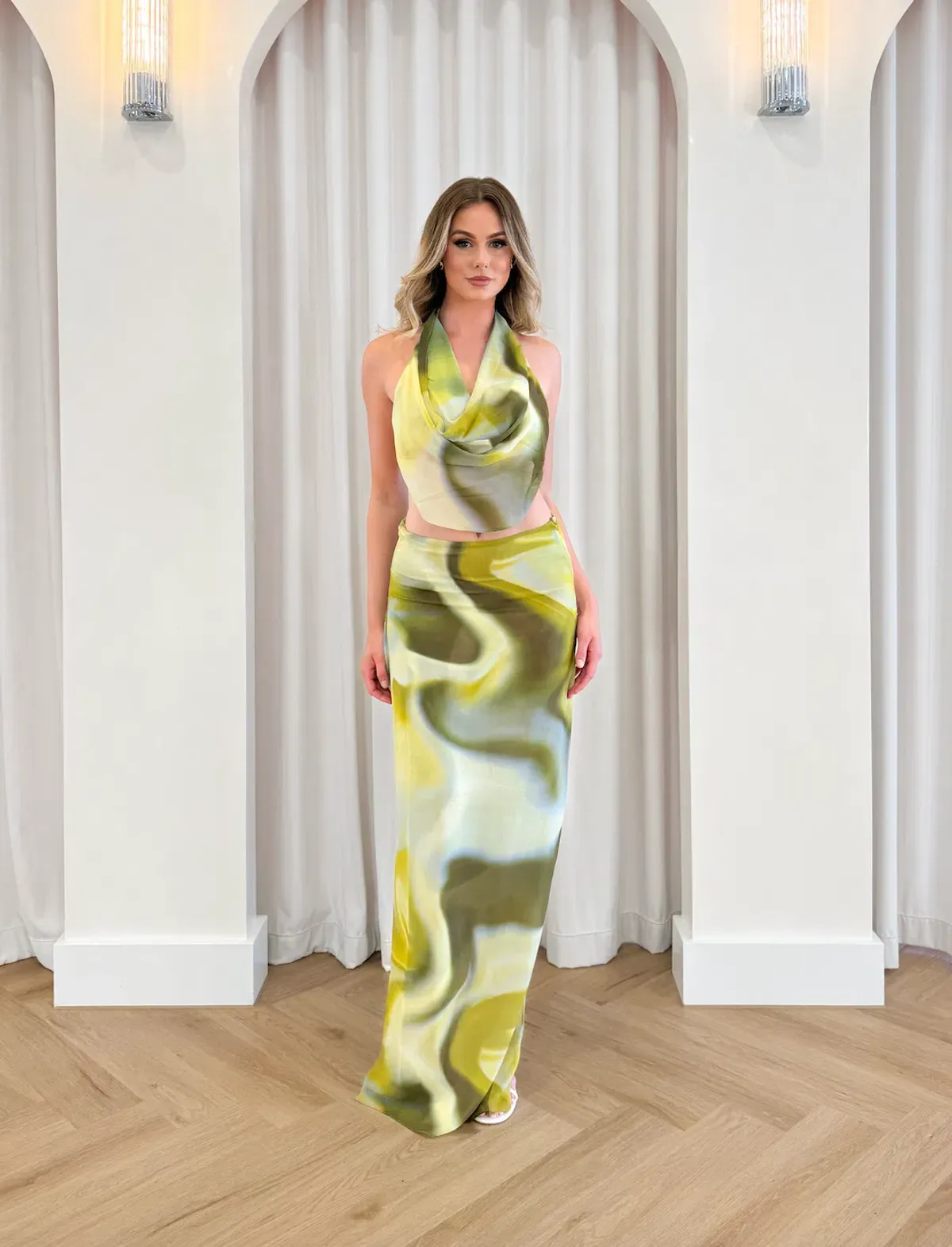 Lexi Clio Set Print Size S / AU 8 for rent on The Volte - main image