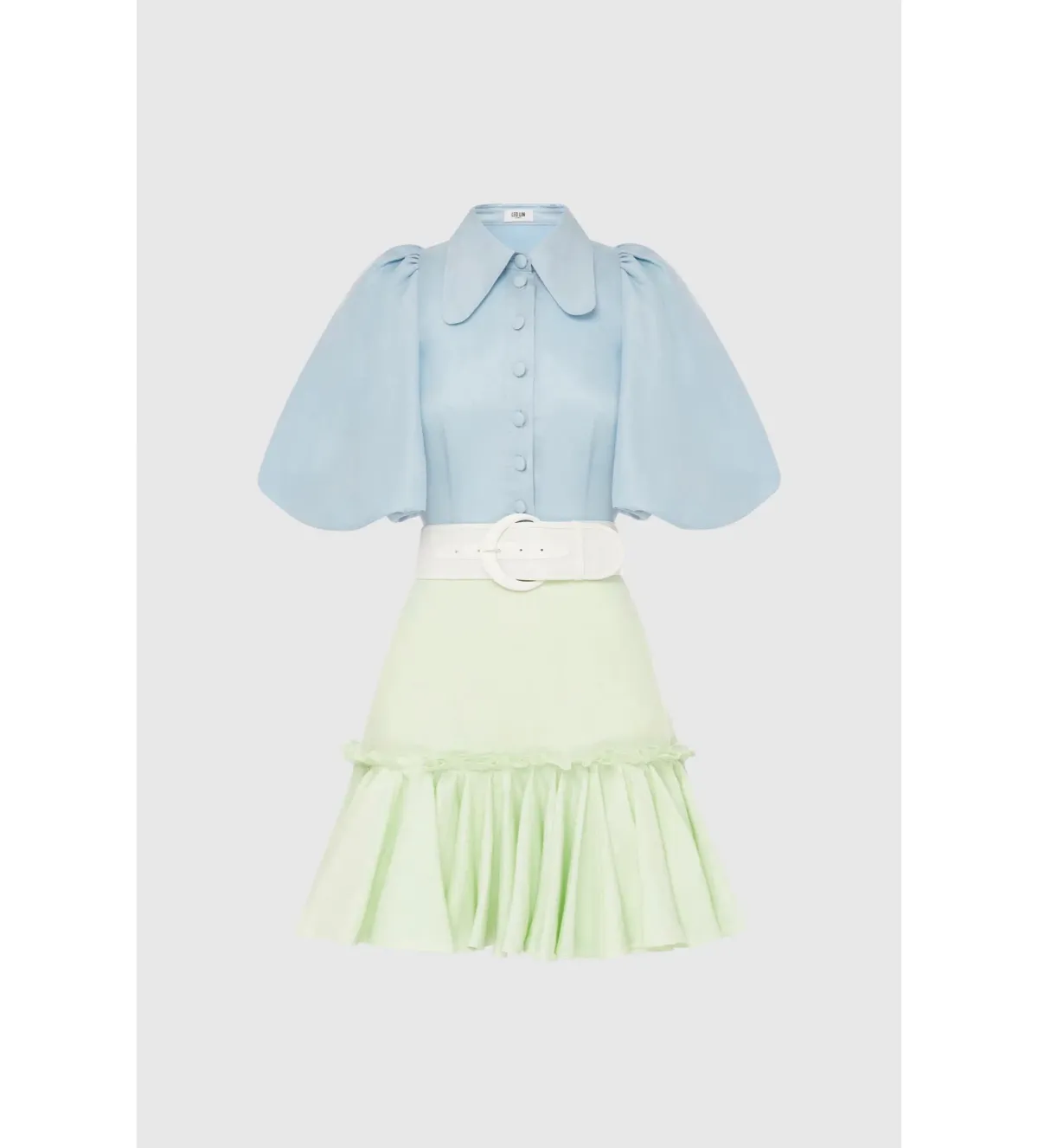 Leo Lin Cambridge Mini Dress Air Size 6 for rent on The Volte - main image