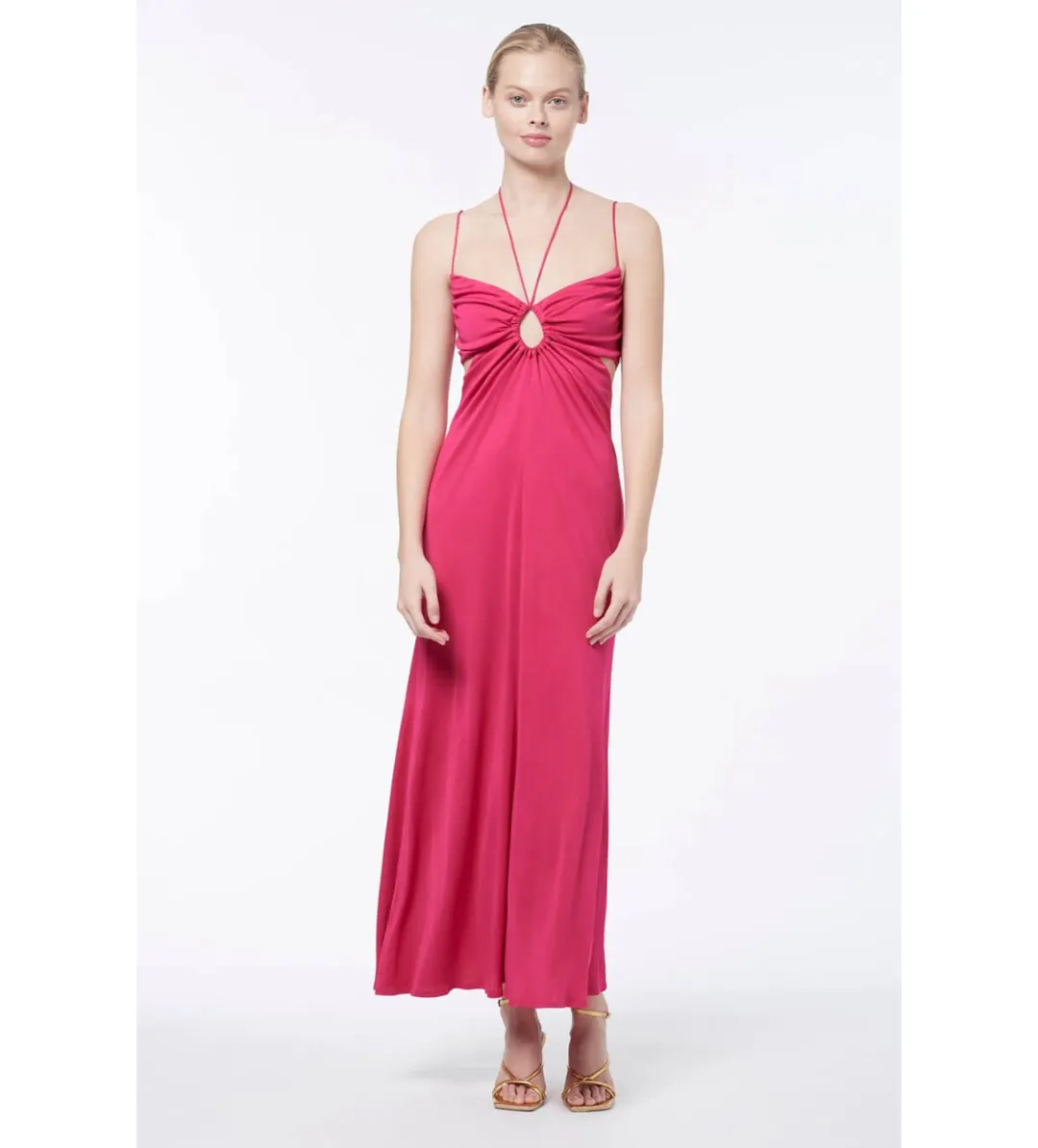 Manning Cartell Atomic Slip Dress in Pink Size 8 for rent on The Volte - main image