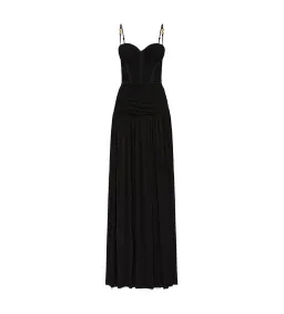 Manning Cartell Double Time Pleat Dress Black Size 10 for rent on The Volte - image 1