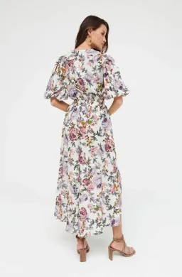 Sheike Lilac Blooms Floral Maxi Dress Size AU 12 for rent on The Volte - image 2