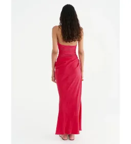 Benni Gina Maxi Dress Watermelon Size 8 for rent on The Volte - image 3