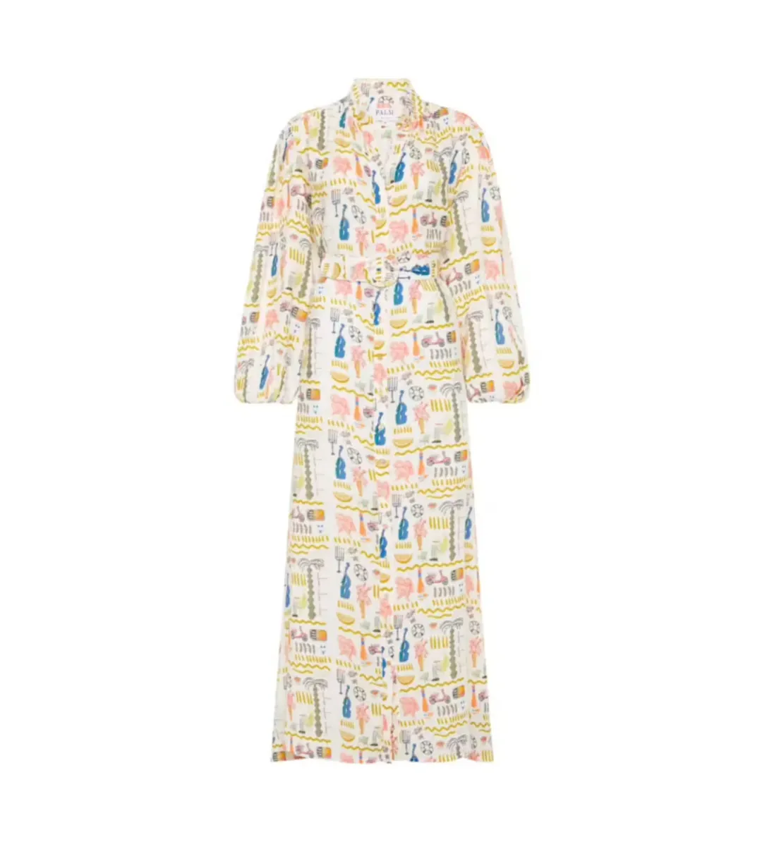 Palm Noosa Noddy Dress in Verano White AU 8 for rent on The Volte - main image