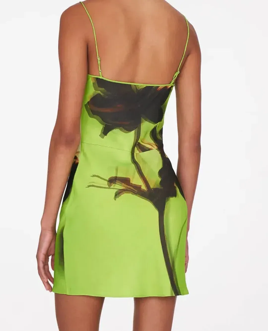 Rat & Boa Orisha Mini Dress Green Size 10 for rent on The Volte - main image