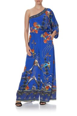 Camilla One Shoulder Flared Jumpsuit Tree of Life Size 10 for rent on The Volte - image 2