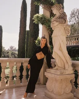 Christopher Esber Ruched Disconnect Shirt Dress Black Size AU 4 for rent on The Volte - image 3