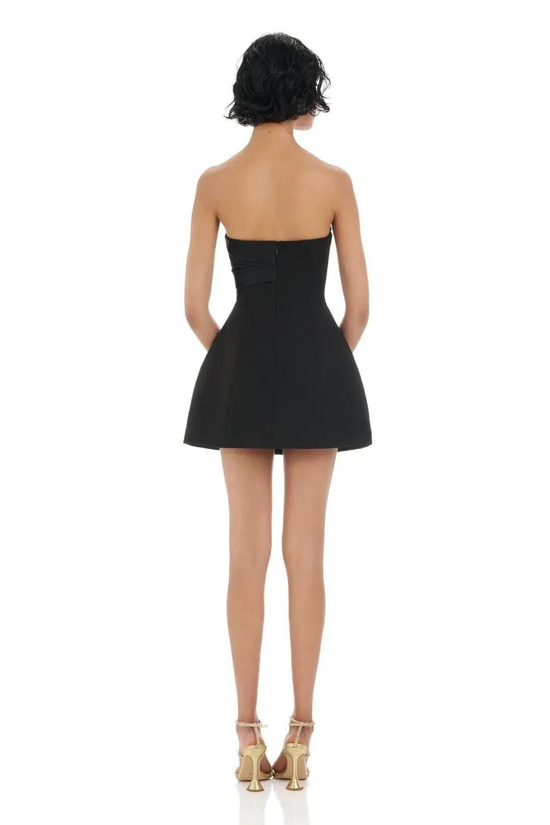 Eliya the Label North Mini Dress Black Size L / AU 12 for rent on The Volte - main image