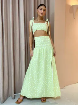 Issy Adore Maxi Dress Green Size 8 for rent on The Volte - image 1